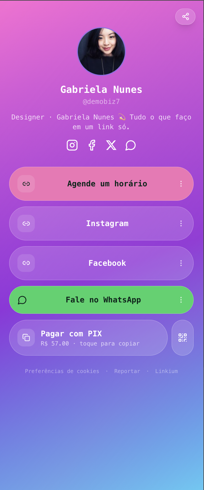 Template Gabriela Nunes — Designer