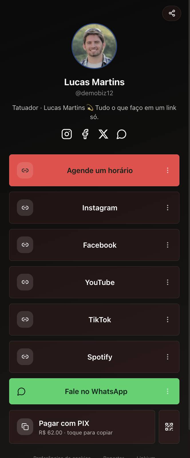 Template Lucas Martins — Tatuador